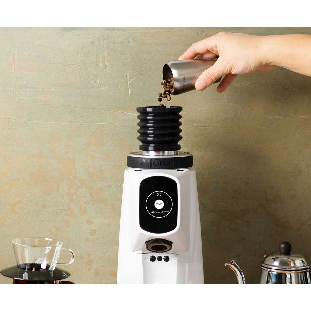 AllGround ProBrew Filter Coffee Grinder - Black w/ Rose Gold