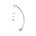 Yama Glass Silverton Brewer Replacement Frame and Screws - Silver